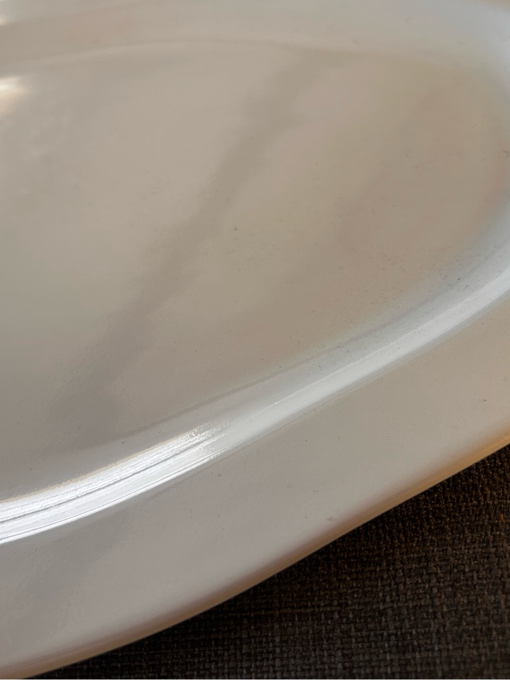 MUD PIE Lodge Oval Serving Platter Leather Handles #0430269 - Picture 4 of 9